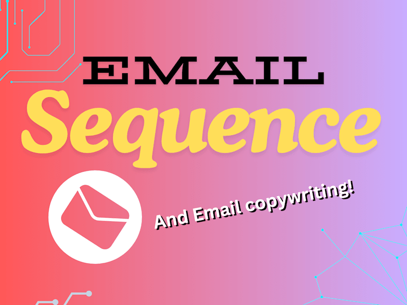 Cover image for I will be your email copywriter and email sequence builder