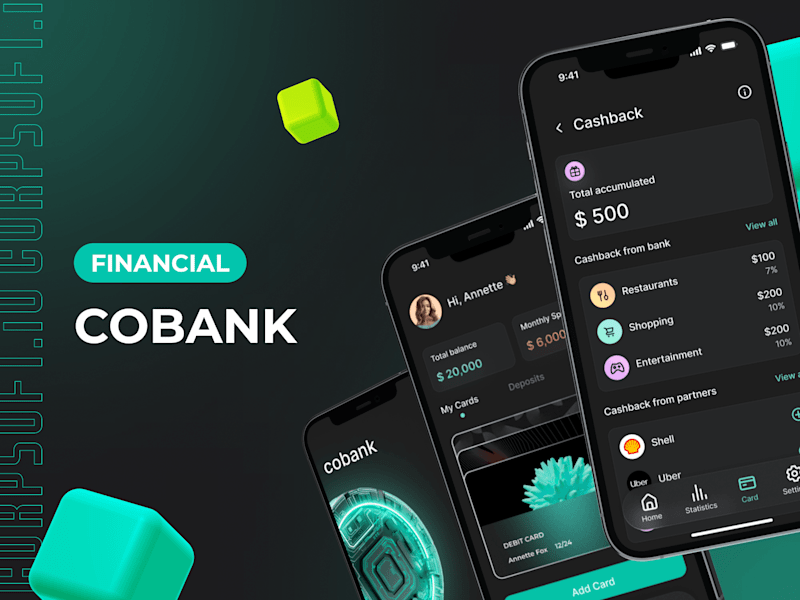 Cover image for Mobile application development for a FinTech company