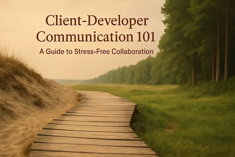 Cover image for Client-Developer Communication 101: A Guide to Stress-Free Collaboration
