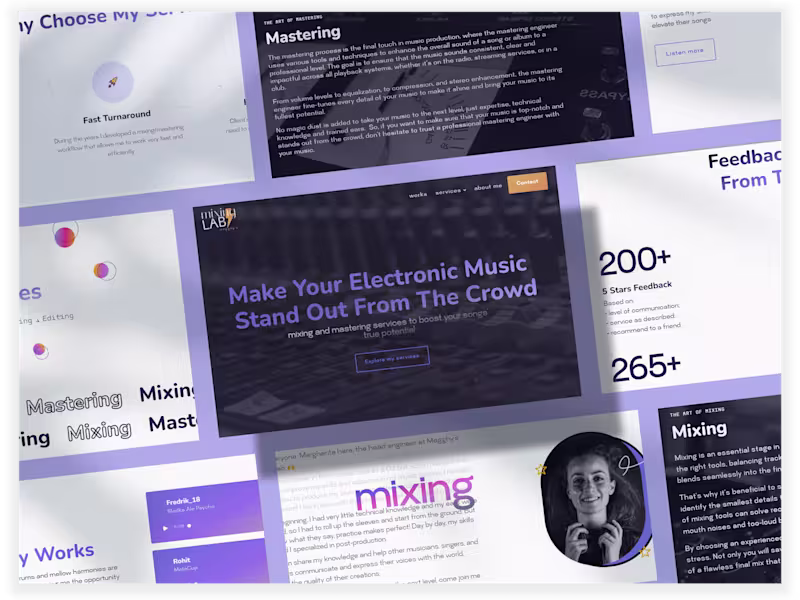 Cover image for High Converting Website, with Attention to Details.