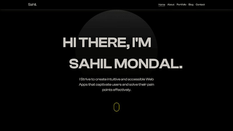Cover image for My Portfolio website