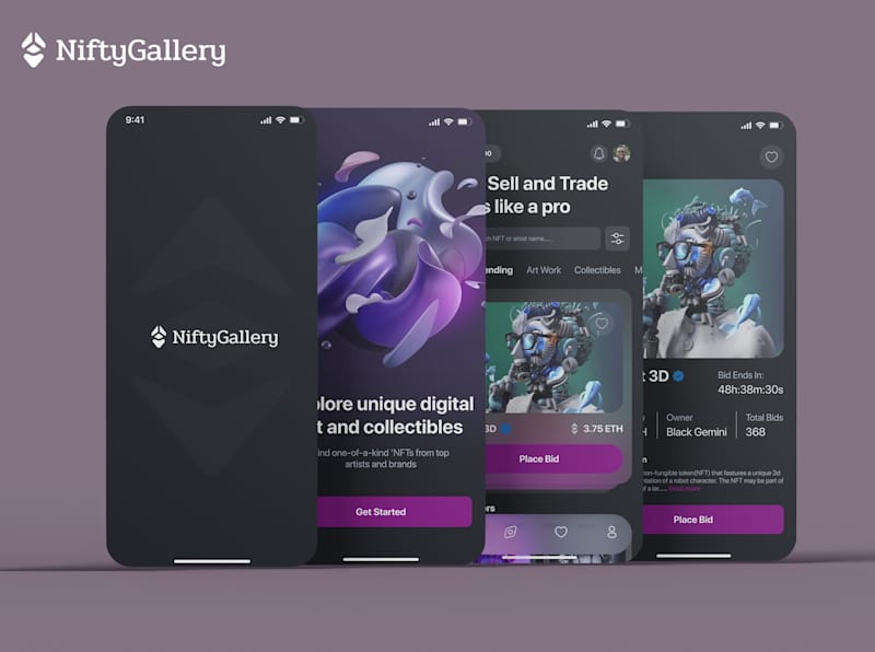 Cover image for NiftyGallery NFT Mobile App