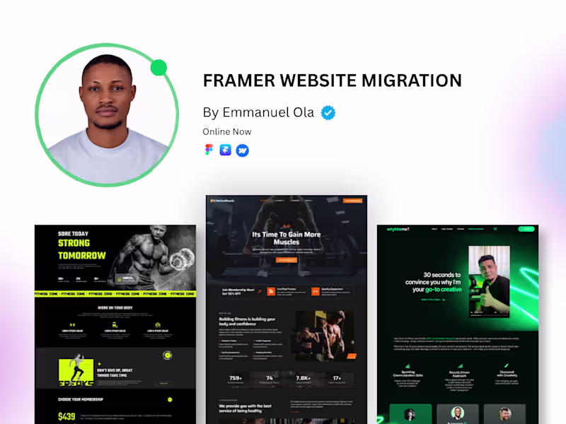 Cover image for Framer Website Migration