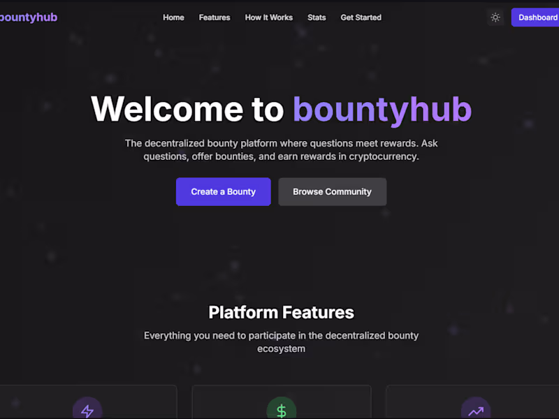 Cover image for bountyhub.tech (https://bountyhub.tech/) Empowering open-sou...