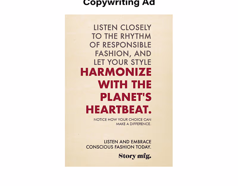 Cover image for Copywriting Ad Assignment 2023 | Behance