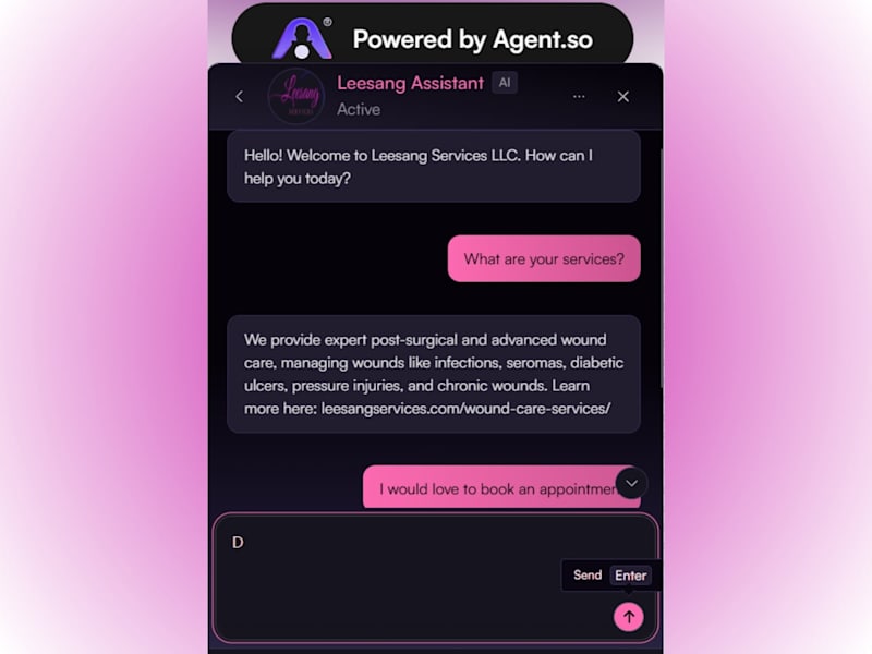 Cover image for AI Agent Integration for Leesang Services LLC