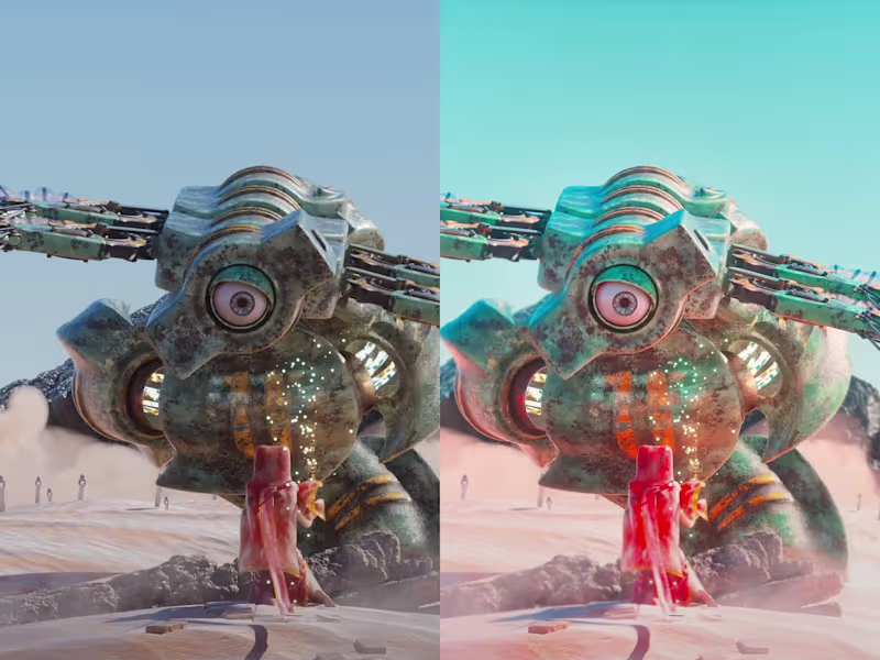 Cover image for Color Grading for 3D Animation or Film