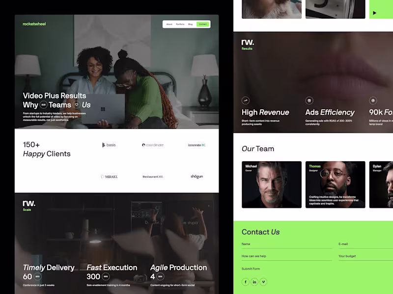 Cover image for Develop pixel perfect webflow website convert figma to webflow