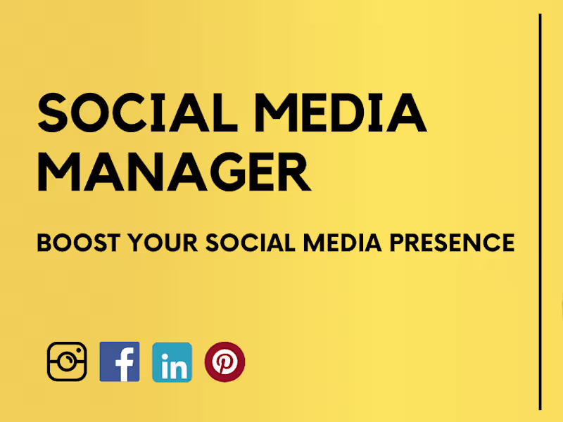 Cover image for Comprehensive Social Media Management & Growth Strategy
