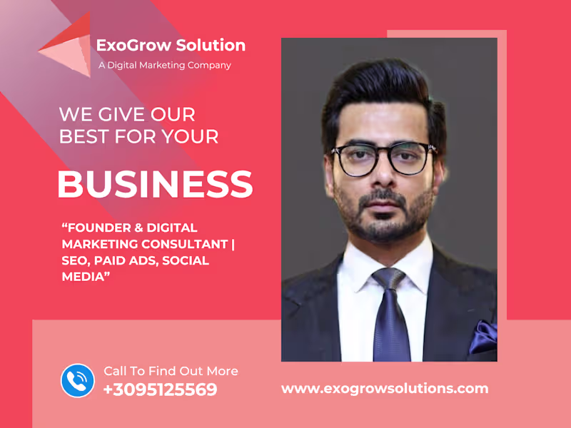 Cover image for Founder-Led SEO & Digital Marketing for Scalable Business Growth