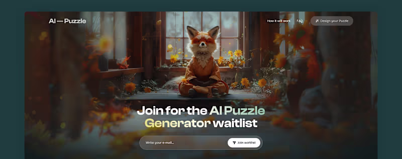 Cover image for AI Puzzle - E-commerce powered by AI