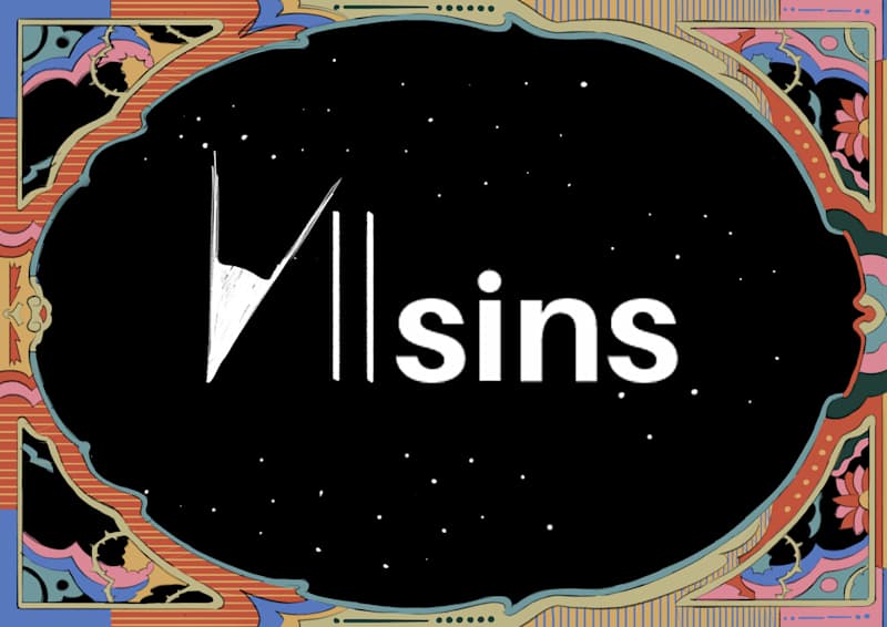 Cover image for 7 sins [Stamp card illustrations]