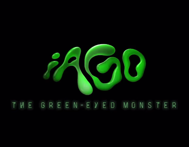 Cover image for Iago: The Green Eyed Monster