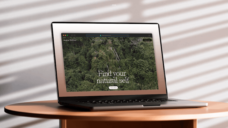Cover image for Avana Retreat Website