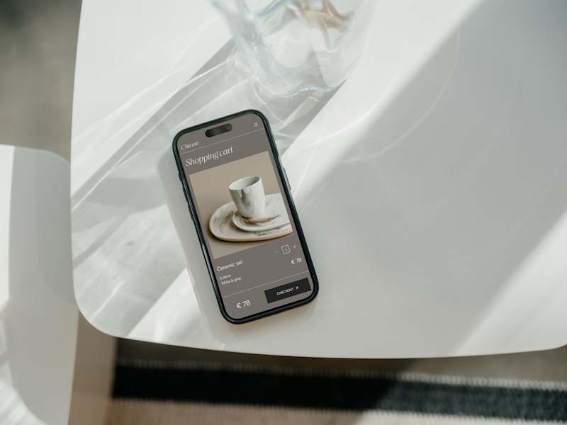 Cover image for Chicoré home decor boutique - Web Design
