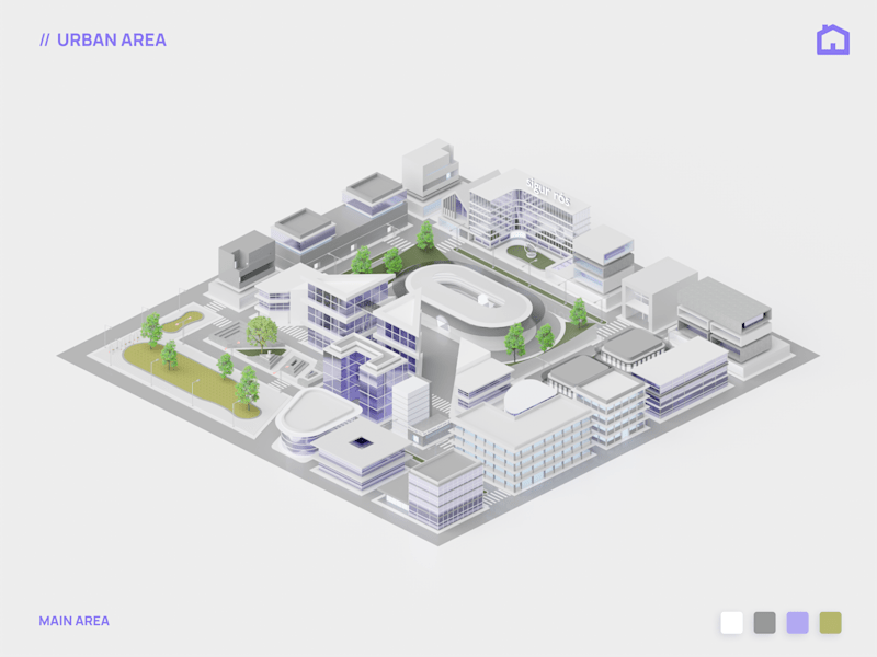 Cover image for Smart City - 3D Illustration