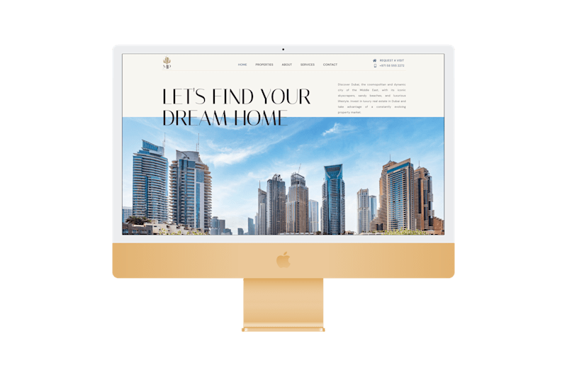 Cover image for MIP Real Estate : Sleek Website Design
