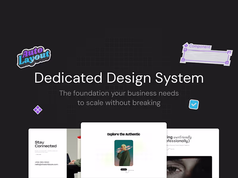Cover image for Dedicated Design System