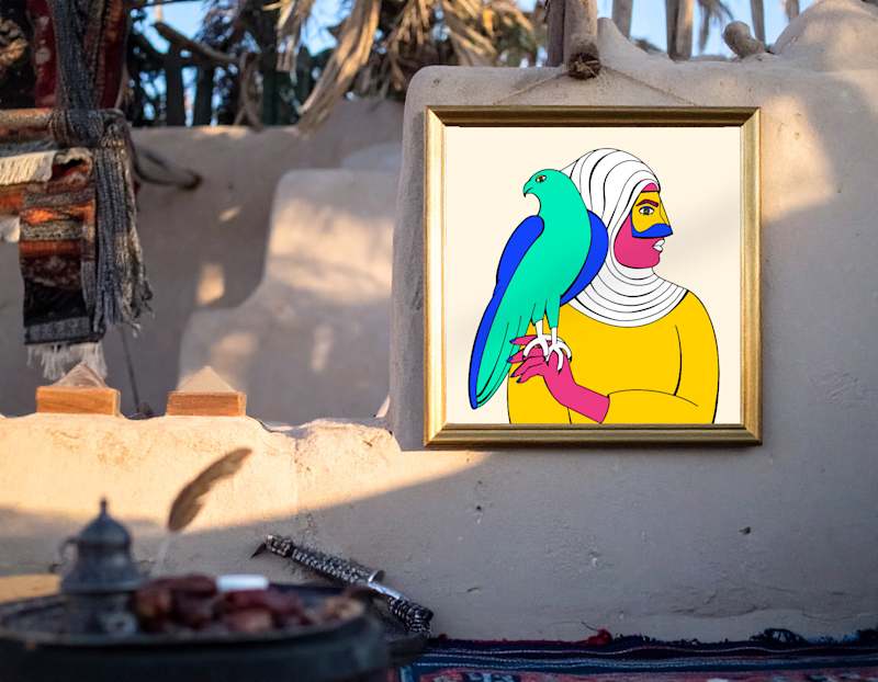 Cover image for Commissioned Artworks (Inspired by Arab World)