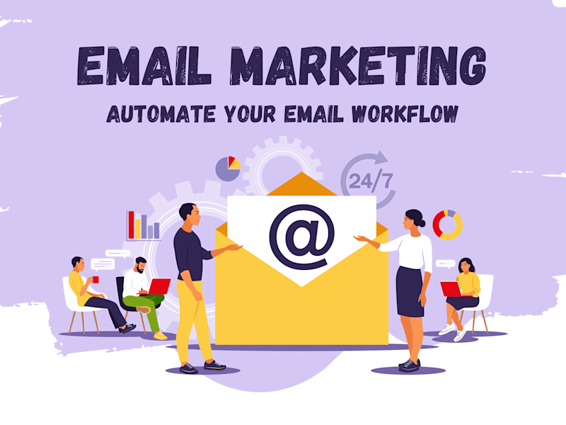 Cover image for Email Marketing & Automation for Different Email Workflows