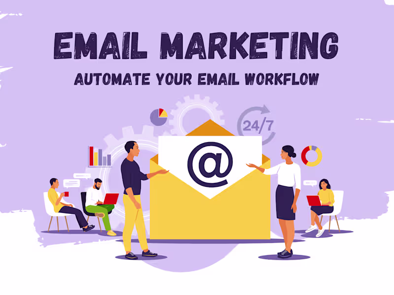 Cover image for Email Marketing & Automation for Different Email Workflows