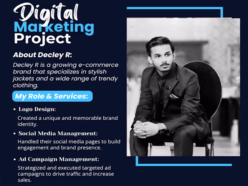 Cover image for Digital Marketing & Designing Project