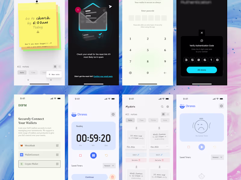 Cover image for Mobile/Web App Design