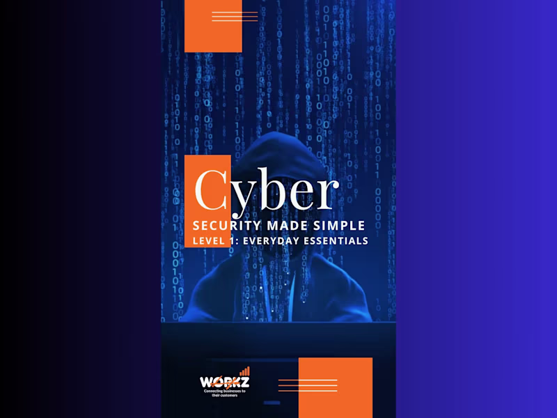 Cover image for Cyber Security Made Simple – Educational Video & PDF