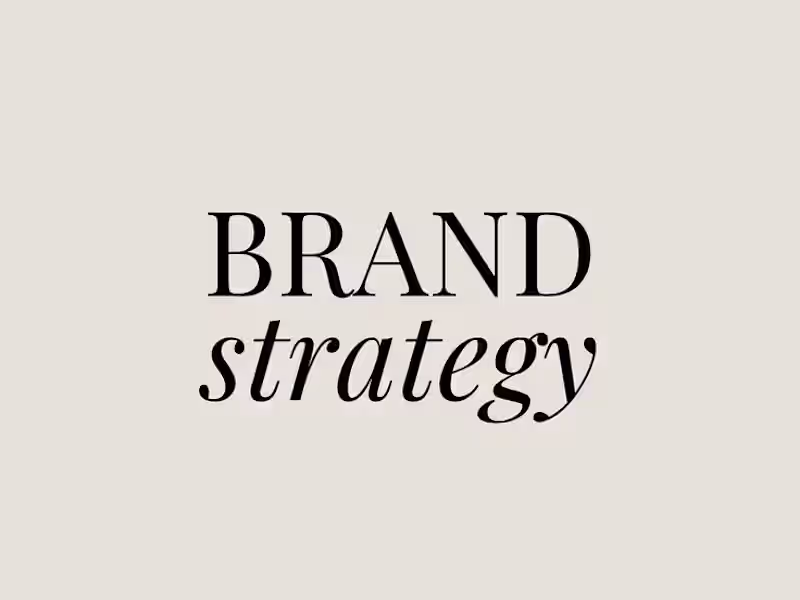 Cover image for Brand Vision & Strategy