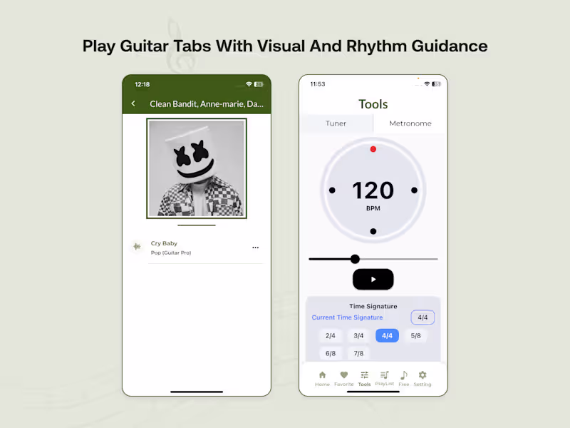 Cover image for ProTabs – Guitar Tabs & Chords Learning App