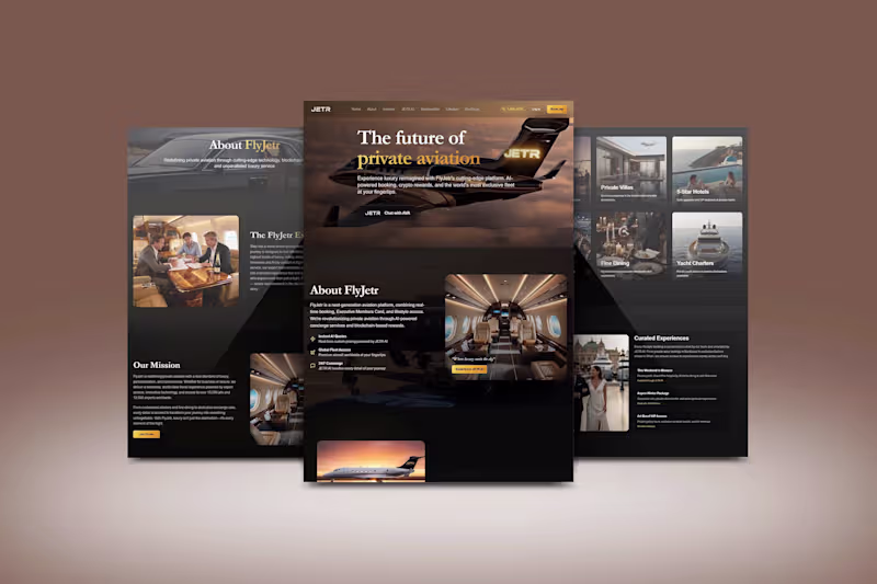 Cover image for FlyJetr - WordPress