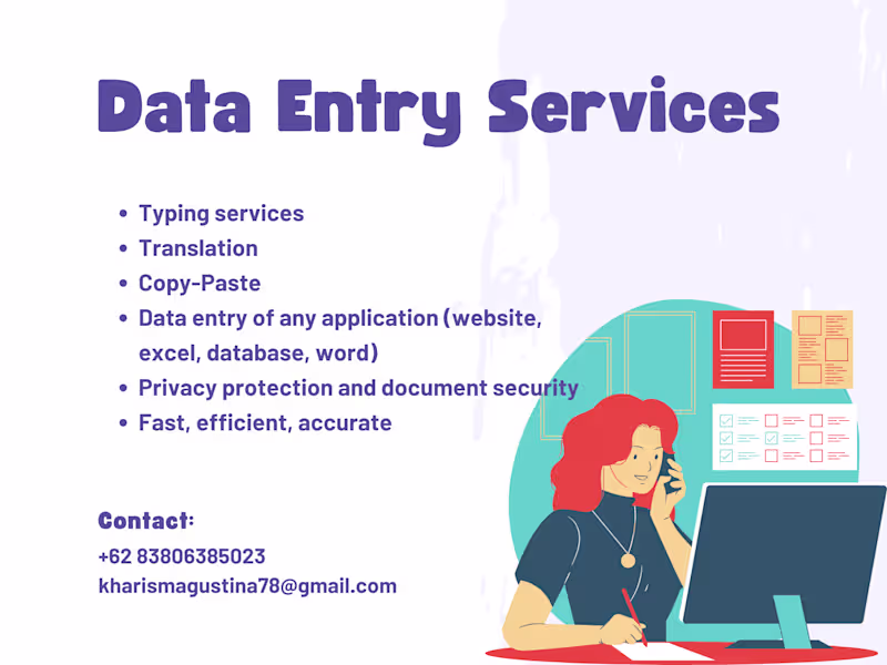 Cover image for Fast, Accurate, Reliable: Elevate Your Data Entry Experience