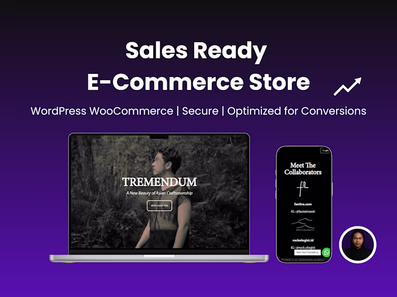 Cover image for Secure & Sales Ready WordPress E-Commerce Store