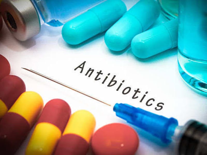 Cover image for Effects of antibiotics on human body 