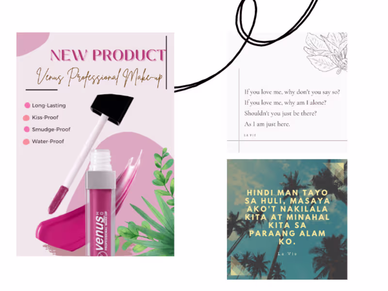 Cover image for Social Media Management and Graphic Design