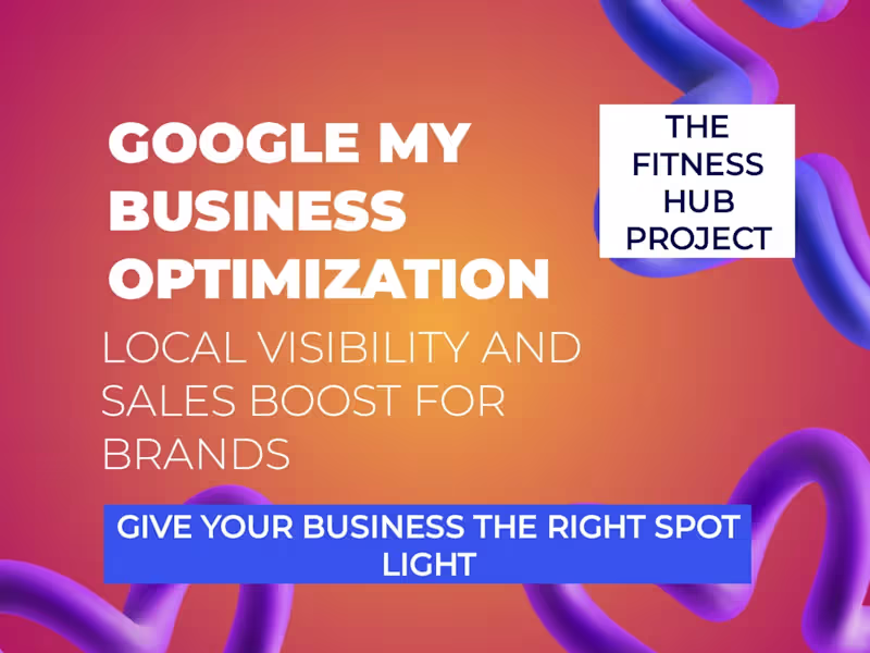 Cover image for GMB Optimization for The Fitness Hub