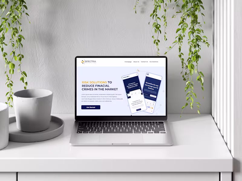 Cover image for Spectra Risk Solutions Website Redesign