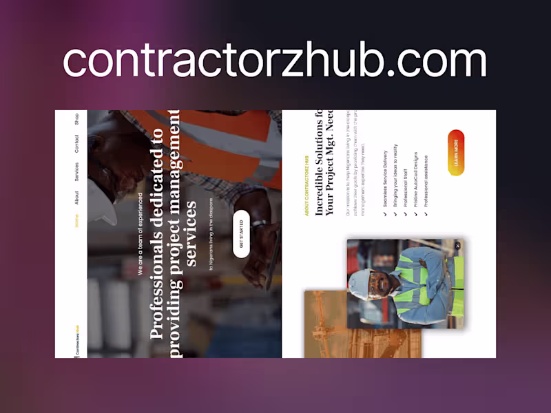 Cover image for Connecting Contractors with Opportunities Nationwide