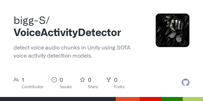 Cover image for Voice Activity Detector Setup in Unity
