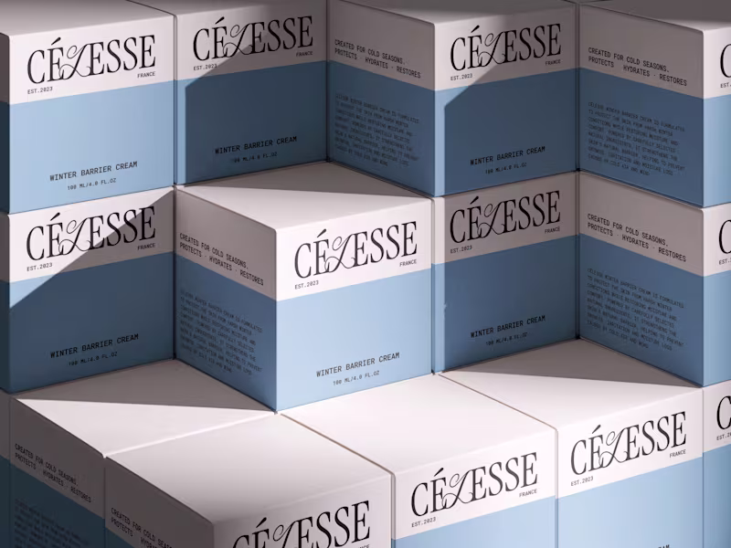 Cover image for Célesse Brand Identity and Packaging Design