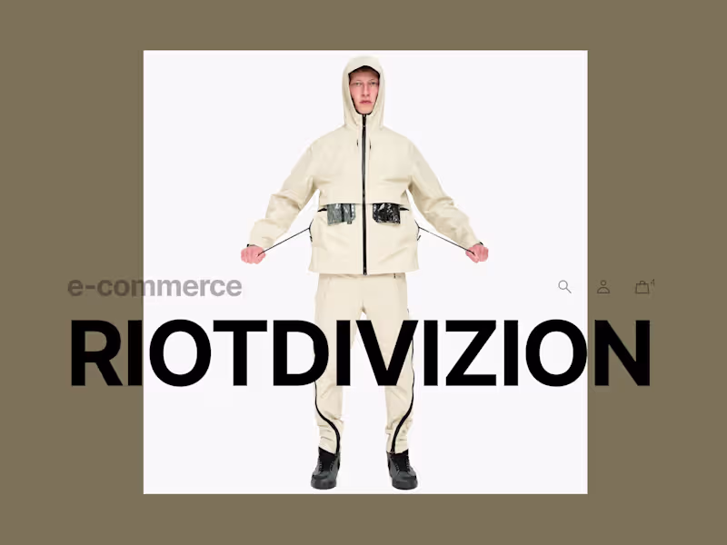 Cover image for Riotdivizion — Web Redesign & Visual Identity