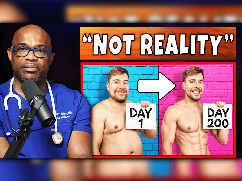 Cover image for Doctor Reacts to Mr. Beast’s Shocking Health Advice!