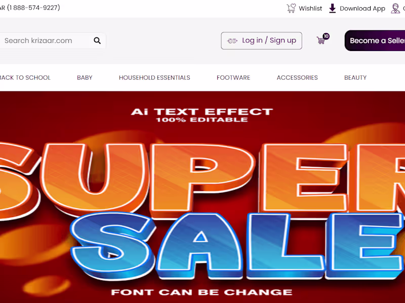 Cover image for Krizaar - Ecommerce Platform