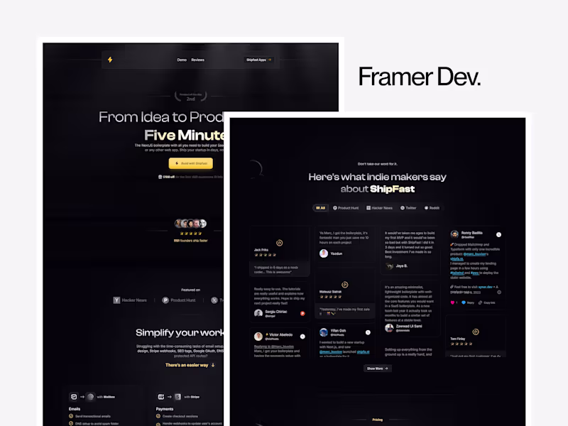 Cover image for Framer Development