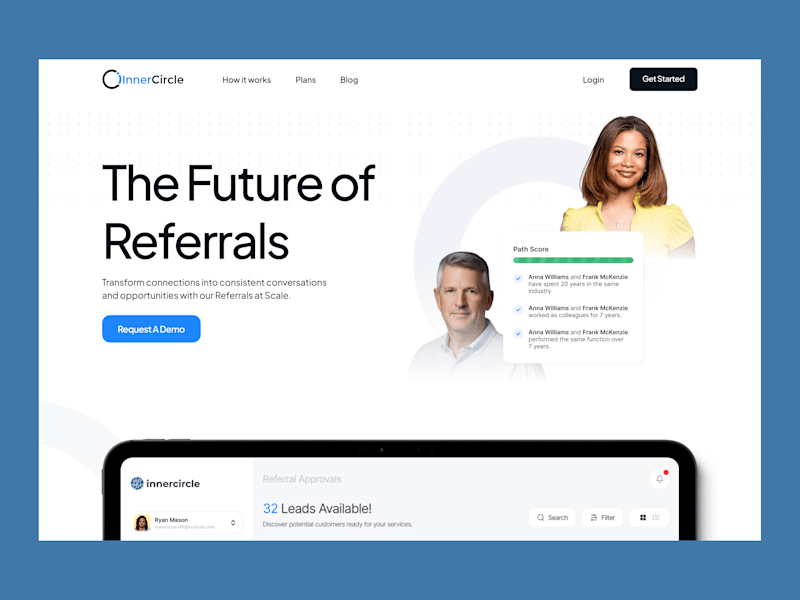 Cover image for InnerCircle - Web Design & Motion Design
