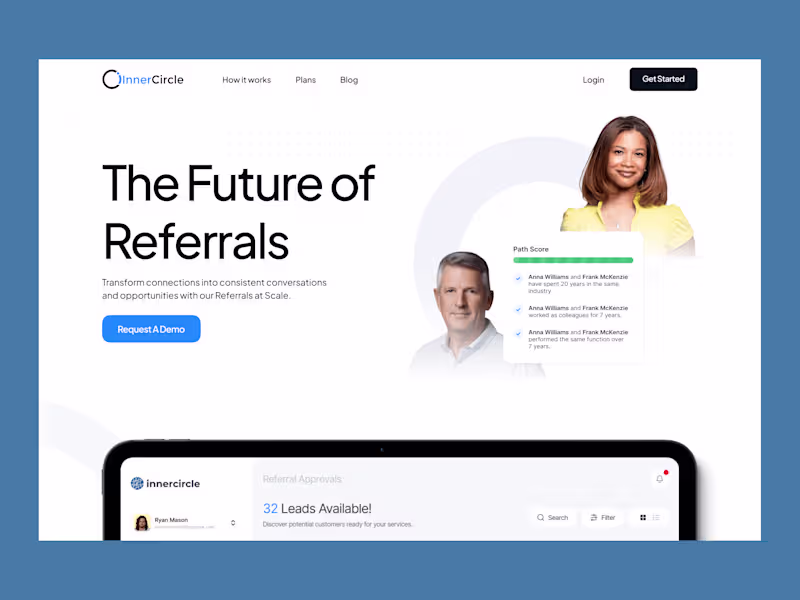 Cover image for InnerCircle - Web Design & Motion Design