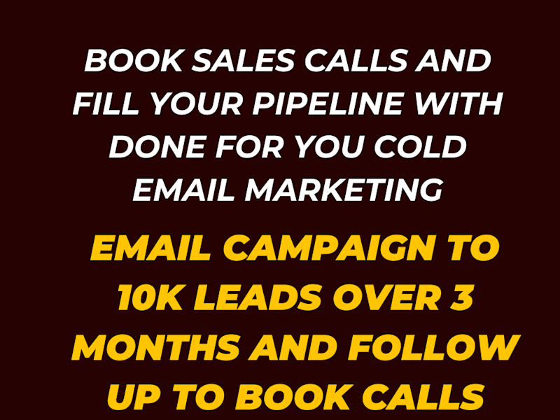 Cover image for Cold Email Marketing Campaign to Your Ideal Customer Profiles