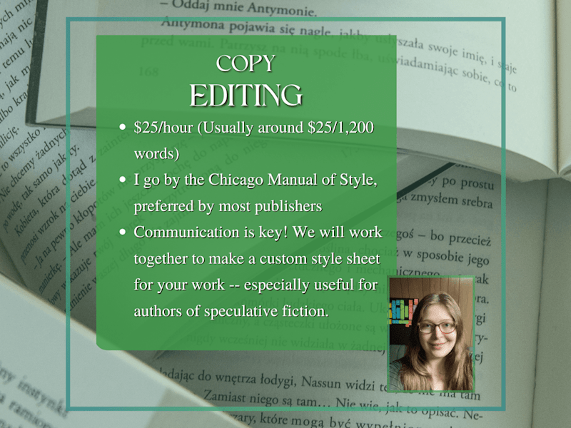 Cover image for Copy Editing Experience