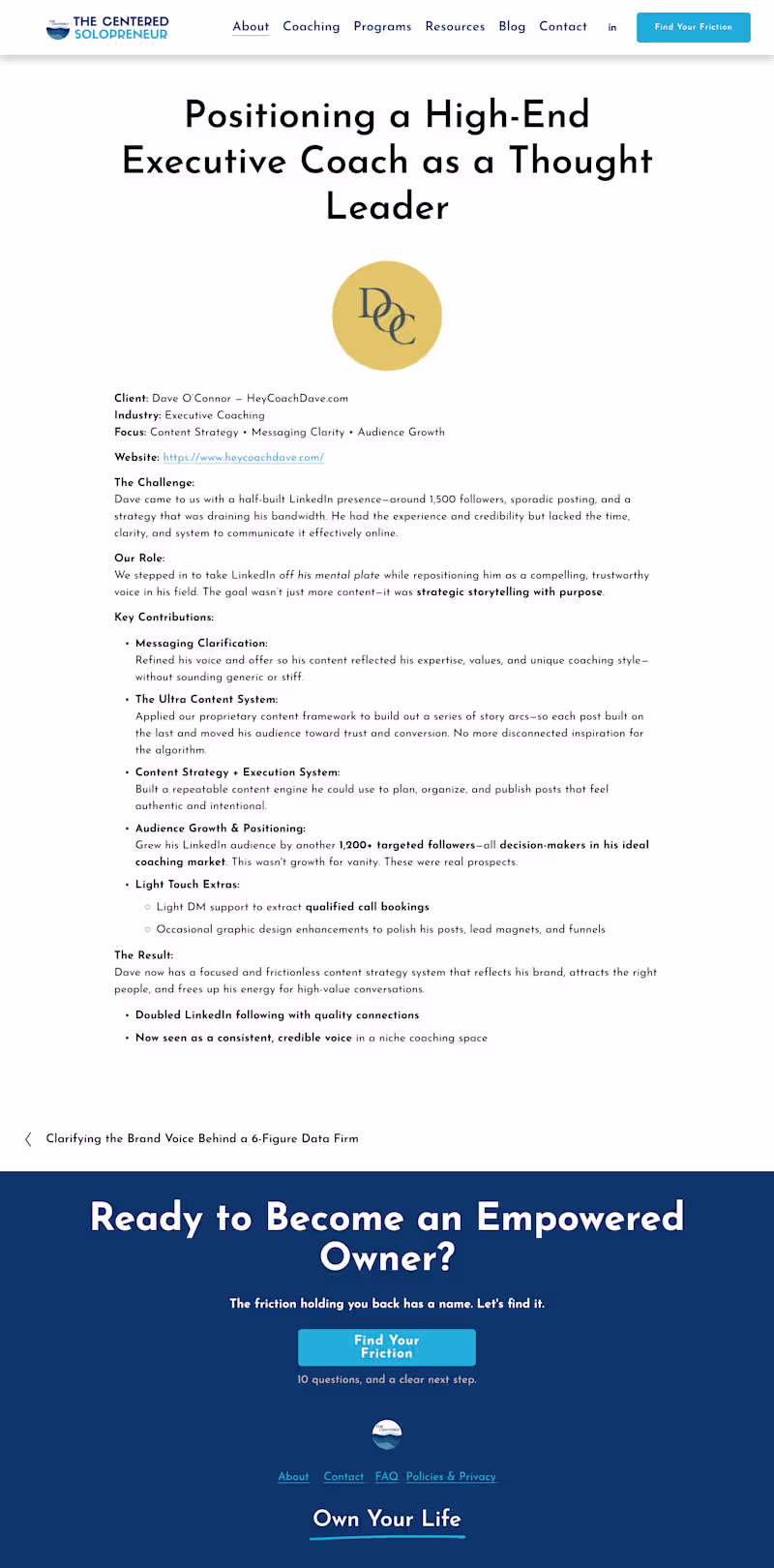 Cover image for I helped develop a Linkedin thought leadership strategy for ...