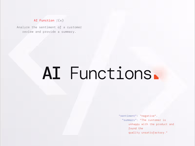 Cover image for AI Function Landing Page Design
